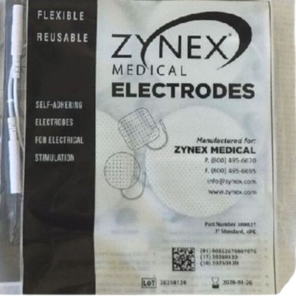 Zynex Medical Electrodes 2" Standadard 4 Pk 32 Electrode Bundle New - Picture 5 of 6